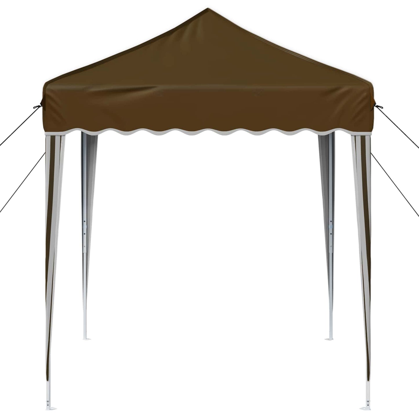 Pop-up Party Tent 195 x 195 x 245 cm Taupe Oxford Fabric