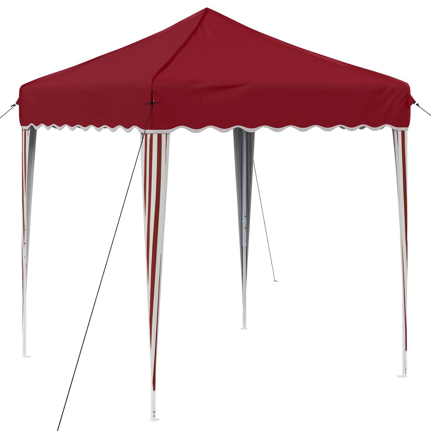 Pop-up Party Tent 195 x 195 x 245 cm Burgundy Oxford Fabric