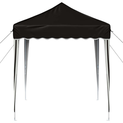 Pop-up Party Tent 195 x 195 x 245 cm Black Oxford Fabric