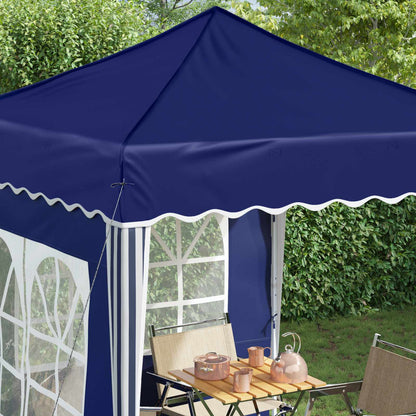 Pop-up Party Tent 195 x 195 x 245 cm Blue Oxford Fabric