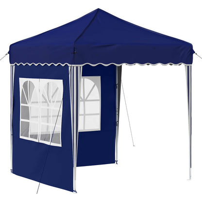 Pop-up Party Tent 195 x 195 x 245 cm Blue Oxford Fabric