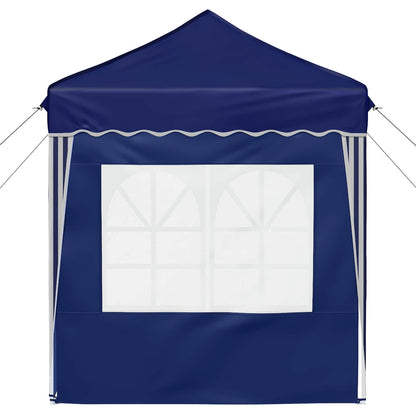 Pop-up Party Tent 195 x 195 x 245 cm Blue Oxford Fabric
