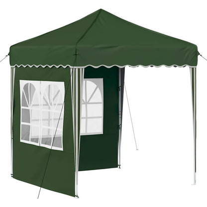 Pop-up Party Tent 195 x 195 x 245 cm Green Oxford Fabric