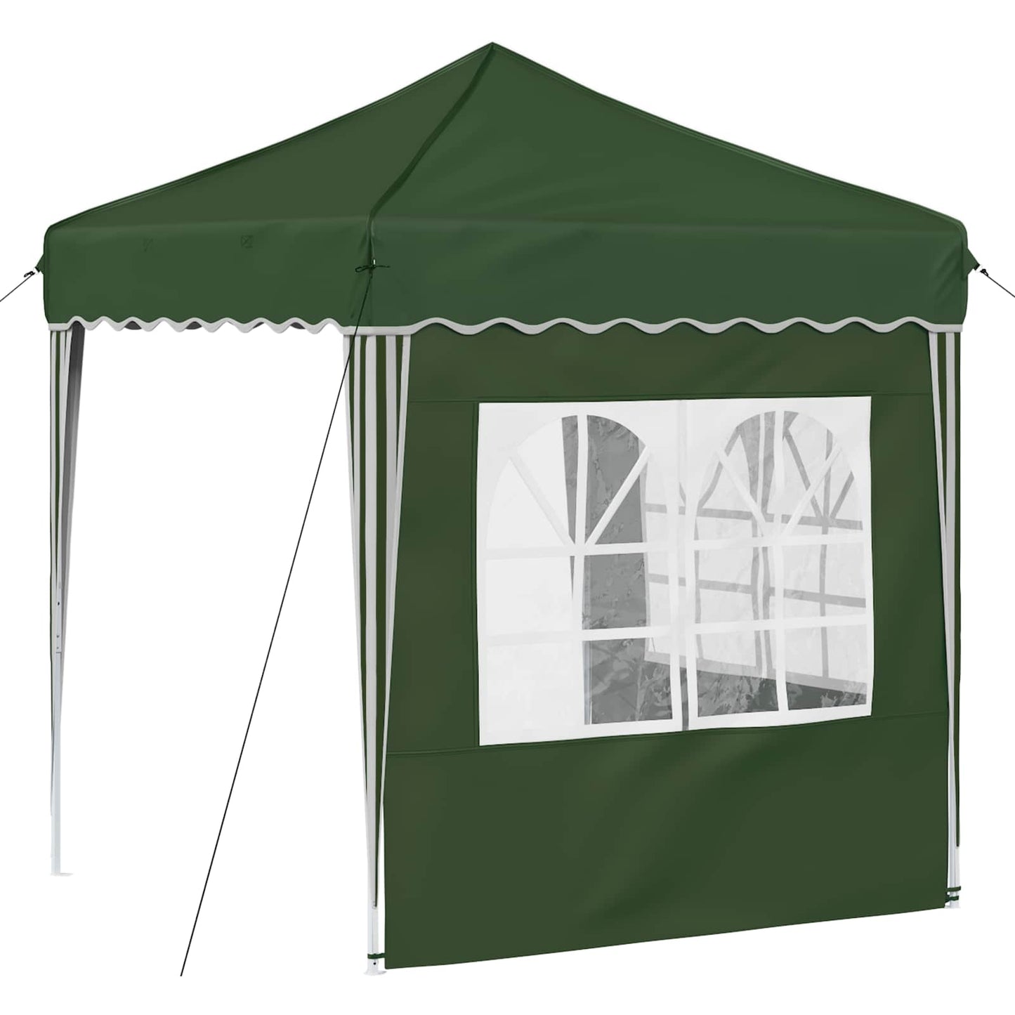Pop-up Party Tent 195 x 195 x 245 cm Green Oxford Fabric