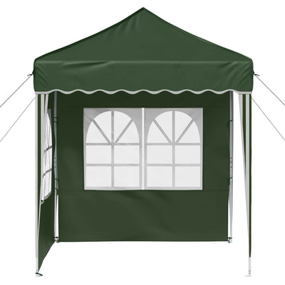 Pop-up Party Tent 195 x 195 x 245 cm Green Oxford Fabric