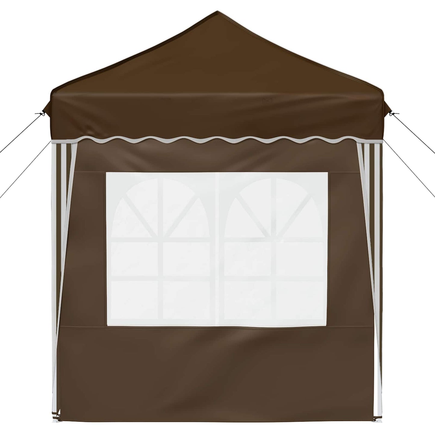 Pop-up Party Tent 195 x 195 x 245 cm Taupe Oxford Fabric