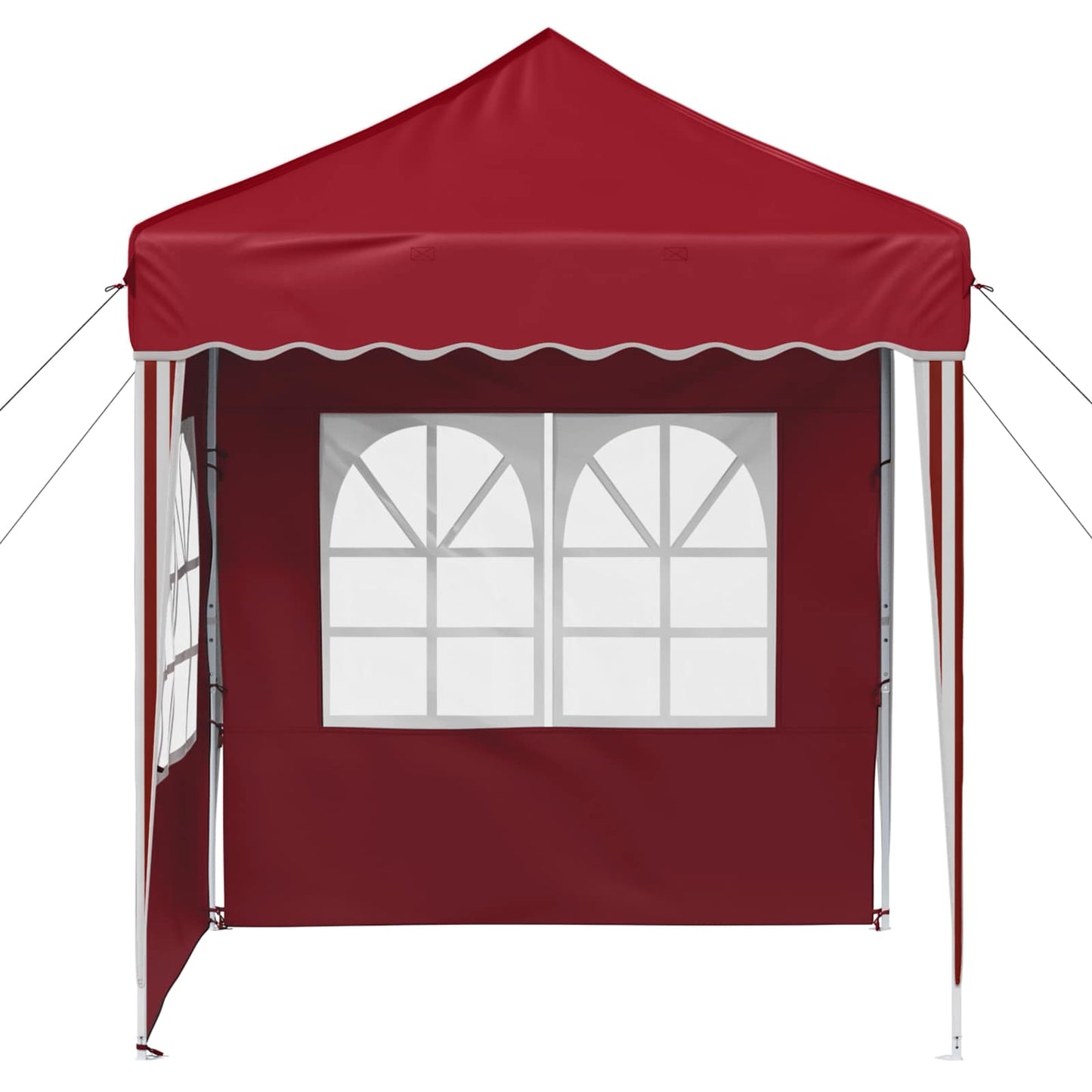 Pop-up Party Tent 195 x 195 x 245 cm Burgundy Oxford Fabric