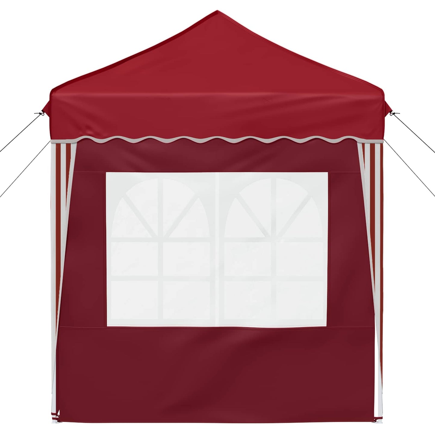 Pop-up Party Tent 195 x 195 x 245 cm Burgundy Oxford Fabric