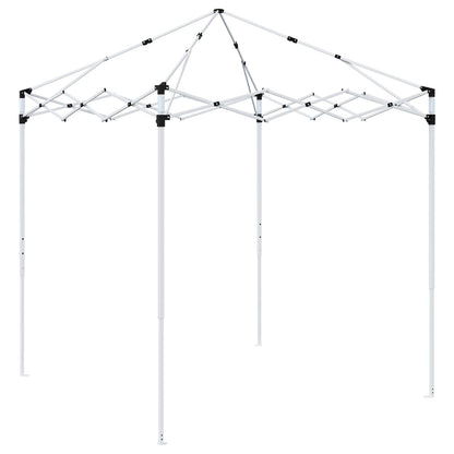 Pop-up Party Tent 195 x 195 x 245 cm Blue Oxford Fabric