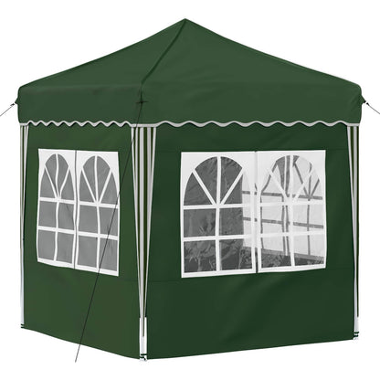 Pop-up Party Tent 195 x 195 x 245 cm Green Oxford Fabric