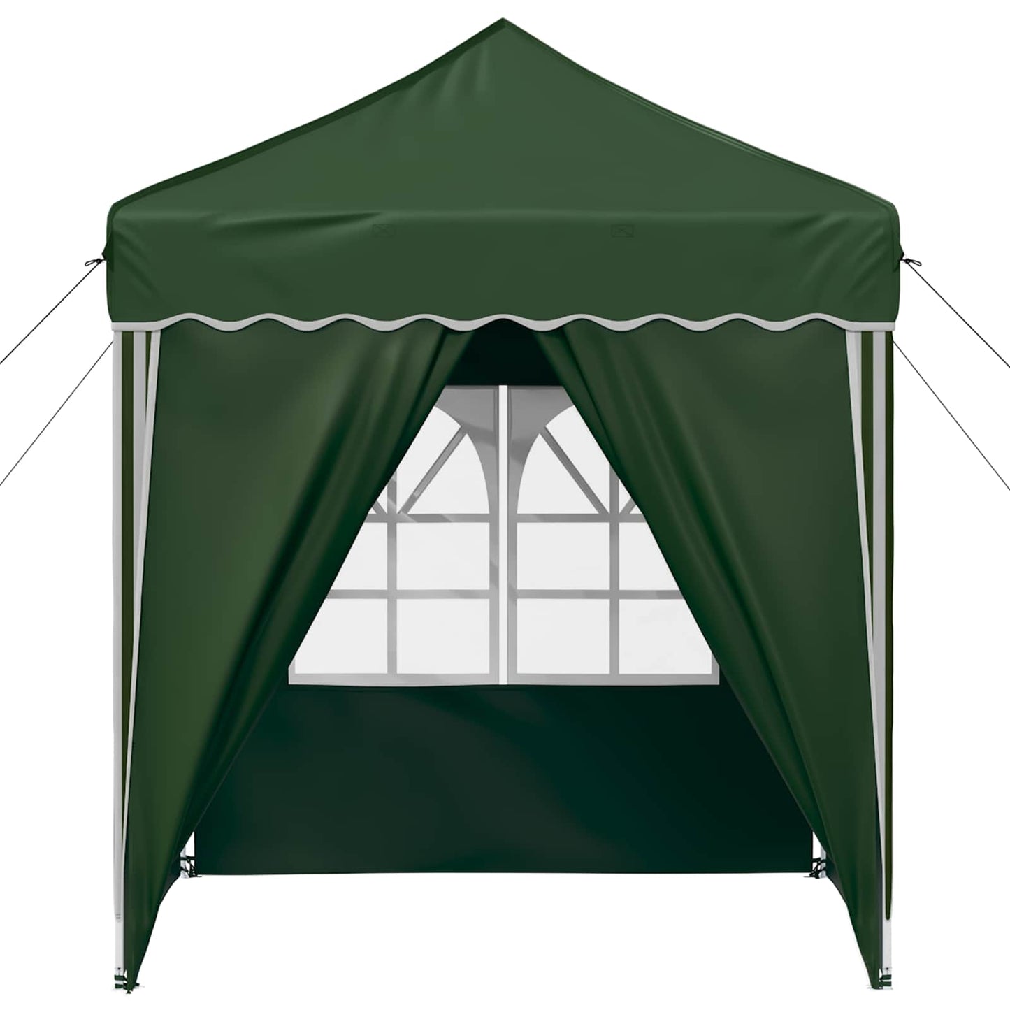 Pop-up Party Tent 195 x 195 x 245 cm Green Oxford Fabric
