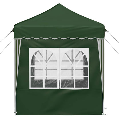 Pop-up Party Tent 195 x 195 x 245 cm Green Oxford Fabric