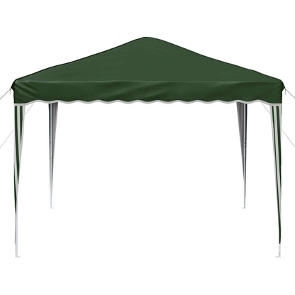 Pop-up Party Tent 288 x 288 x 245 cm Green Oxford Fabric