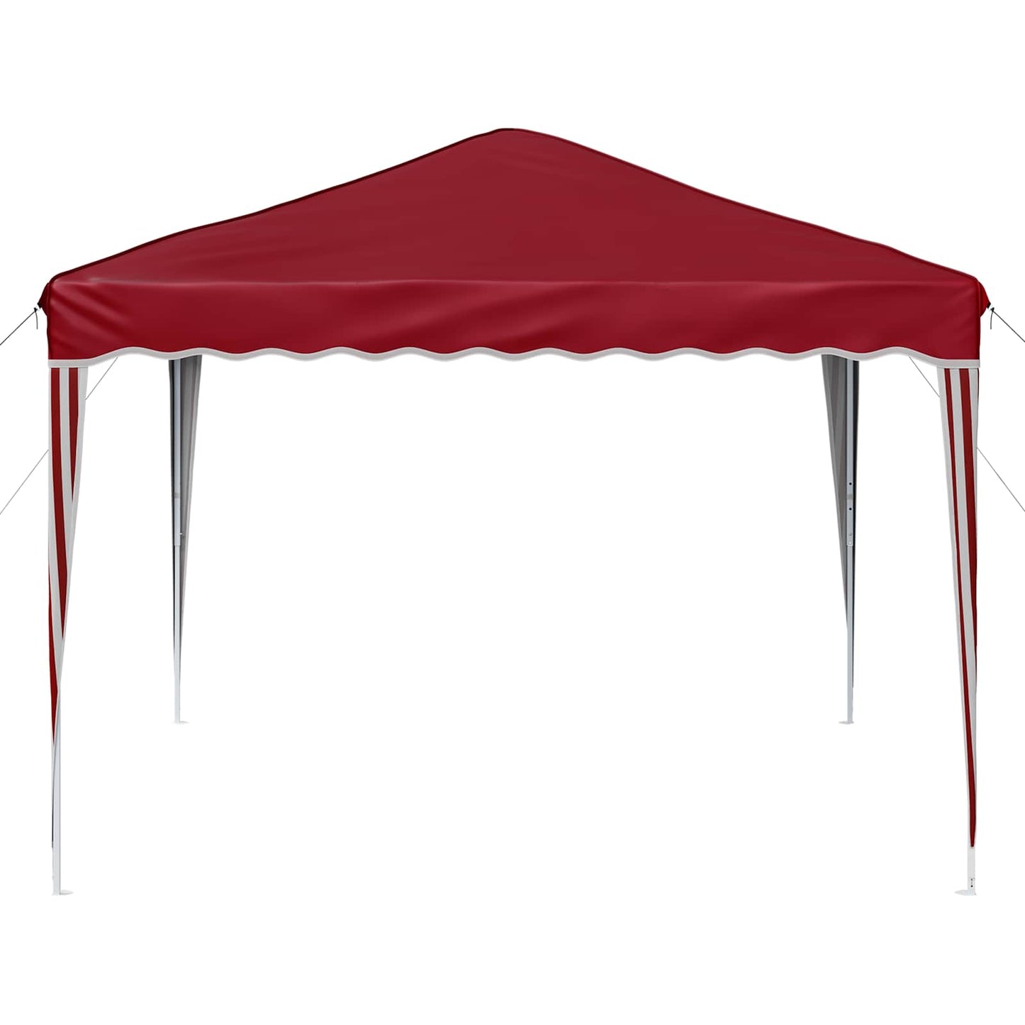 Pop-up Party Tent 288 x 288 x 245 cm Burgundy Oxford Fabric