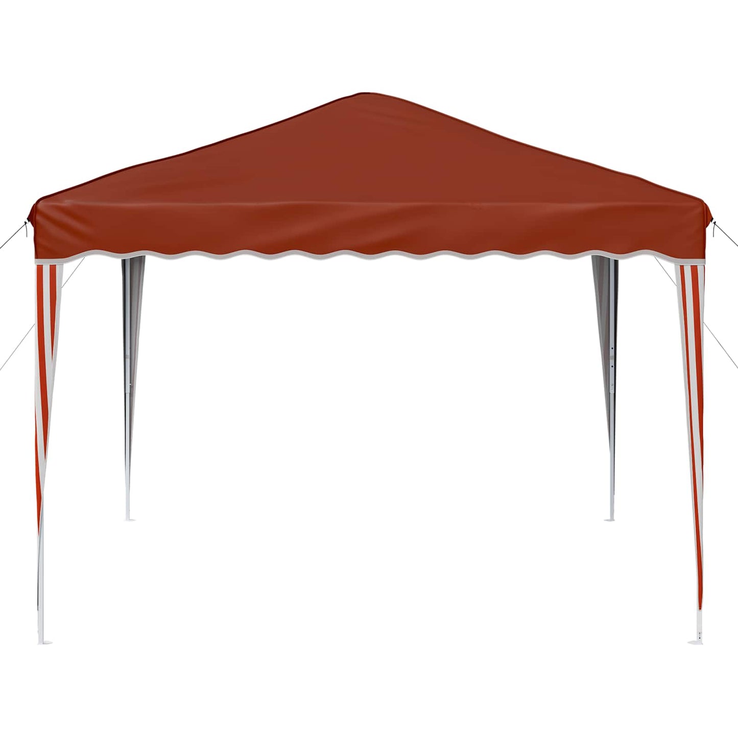 Pop-up Party Tent 288 x 288 x 245 cm Terracotta Oxford Fabric