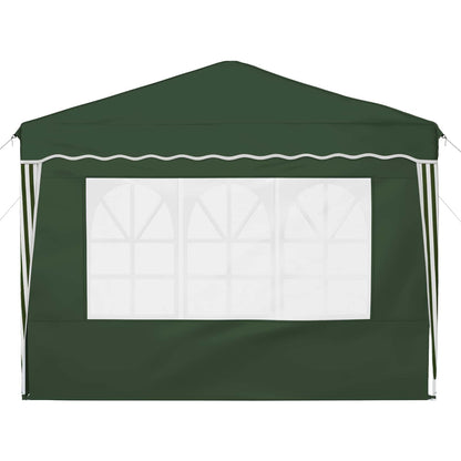 Pop-up Party Tent 288 x 288 x 245 cm Green Oxford Fabric