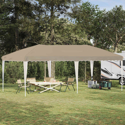 Pop-up Party Tent 575 x 290 x 245 cm Cream