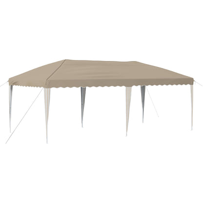 Pop-up Party Tent 575 x 290 x 245 cm Cream