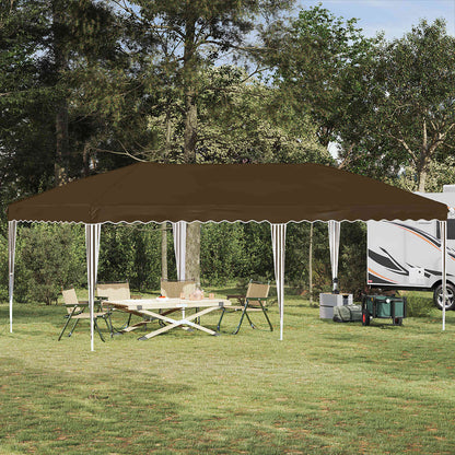 Pop-up Party Tent 575 x 290 x 245 cm Taupe