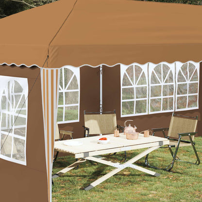 Pop-up Party Tent 575 x 289 x 245 cm Beige
