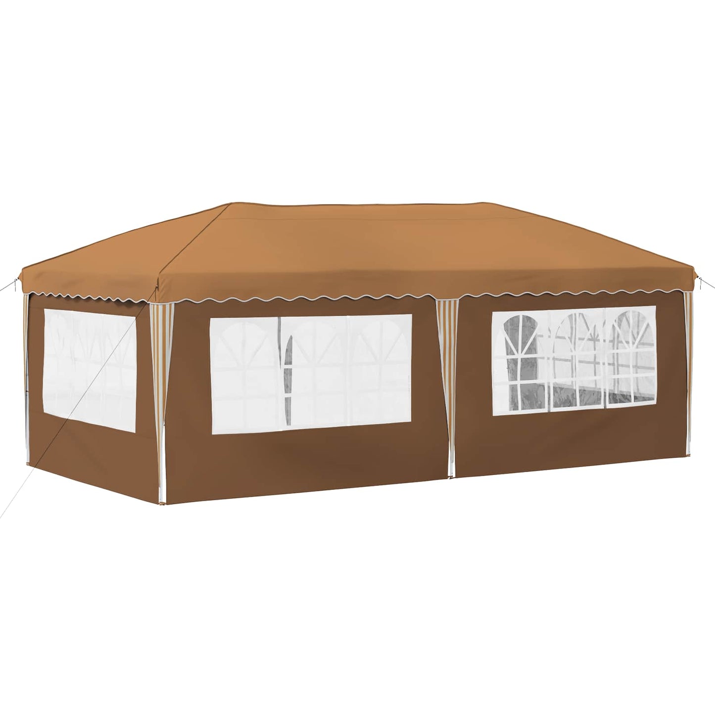 Pop-up Party Tent 575 x 289 x 245 cm Beige