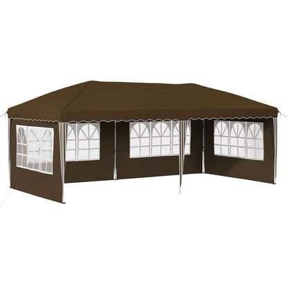 Pop-up Party Tent 575 x 289 x 245 cm Taupe