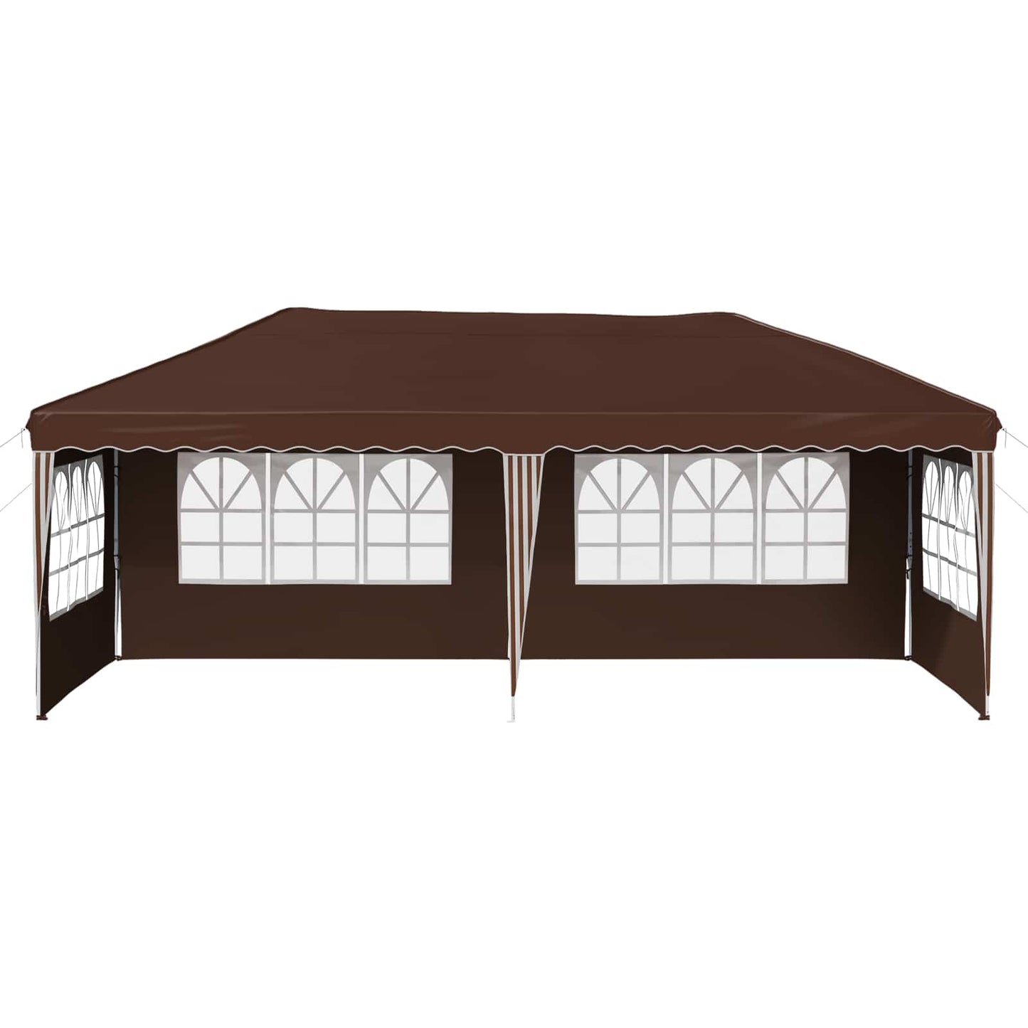 Pop-up Party Tent 575 x 289 x 245 cm Brown