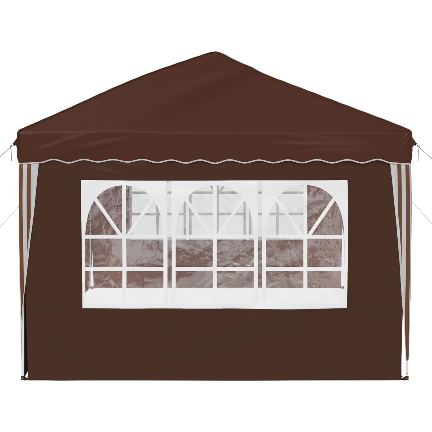 Pop-up Party Tent 575 x 289 x 245 cm Brown