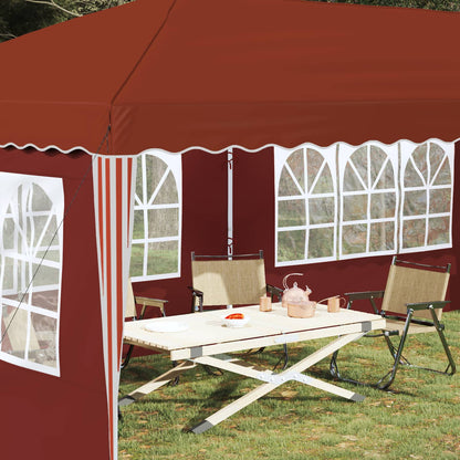 Pop-up Party Tent 575 x 289 x 245 cm Terracotta