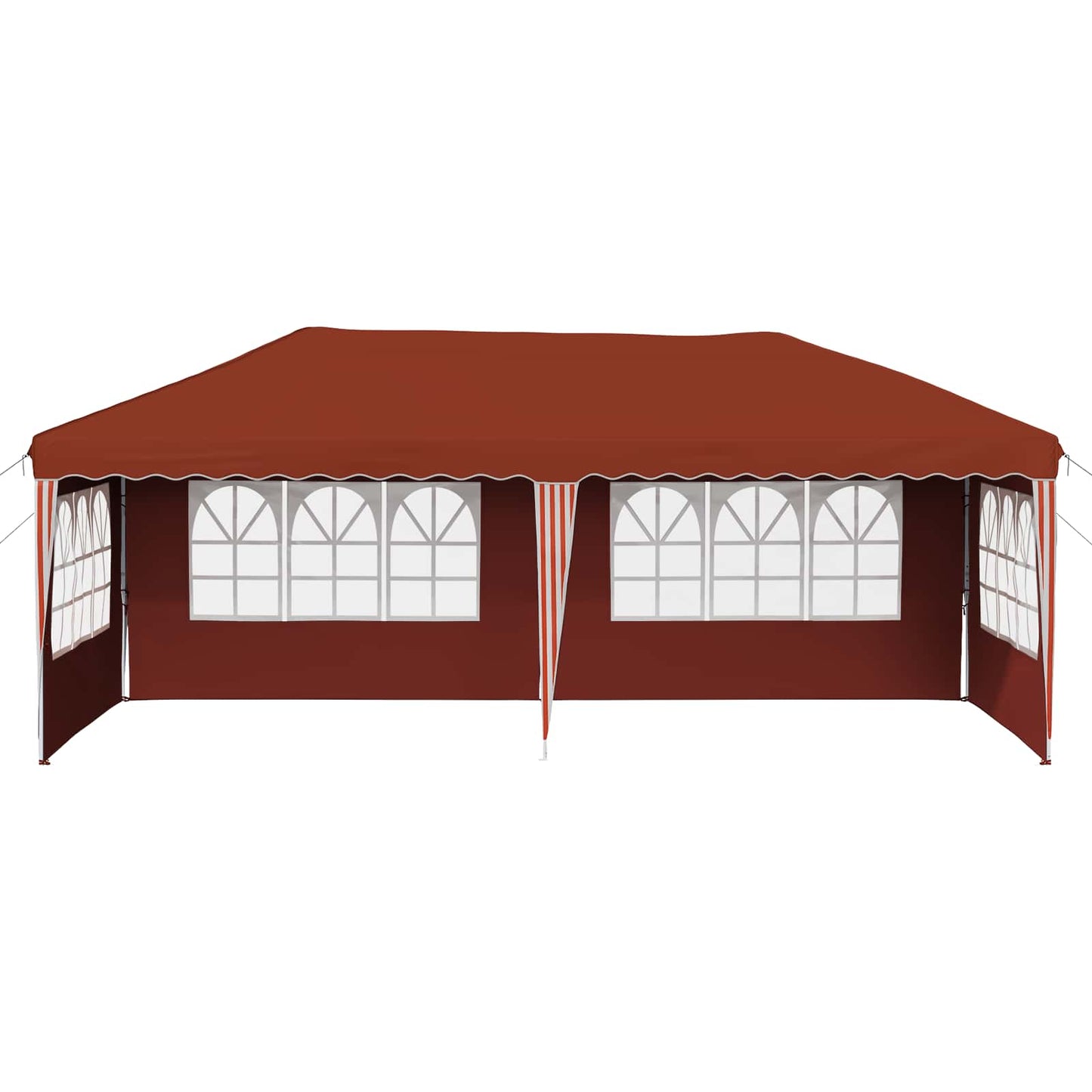 Pop-up Party Tent 575 x 289 x 245 cm Terracotta