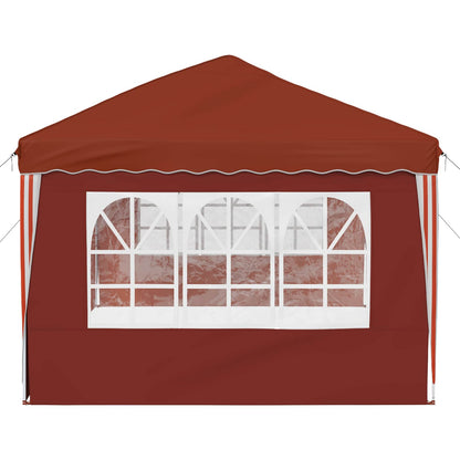 Pop-up Party Tent 575 x 289 x 245 cm Terracotta