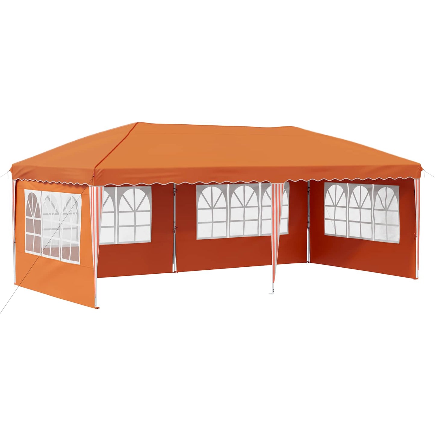 Pop-up Party Tent 575 x 289 x 245 cm Orange