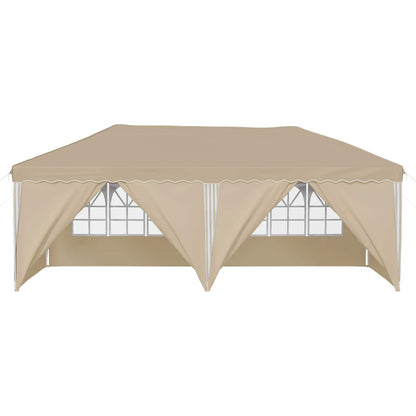 Pop-up Party Tent 575 x 288 x 245 cm Cream