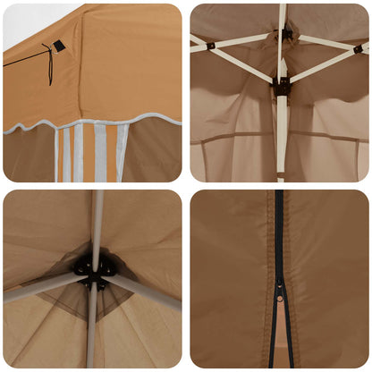 Pop-up Party Tent 575 x 288 x 245 cm Beige