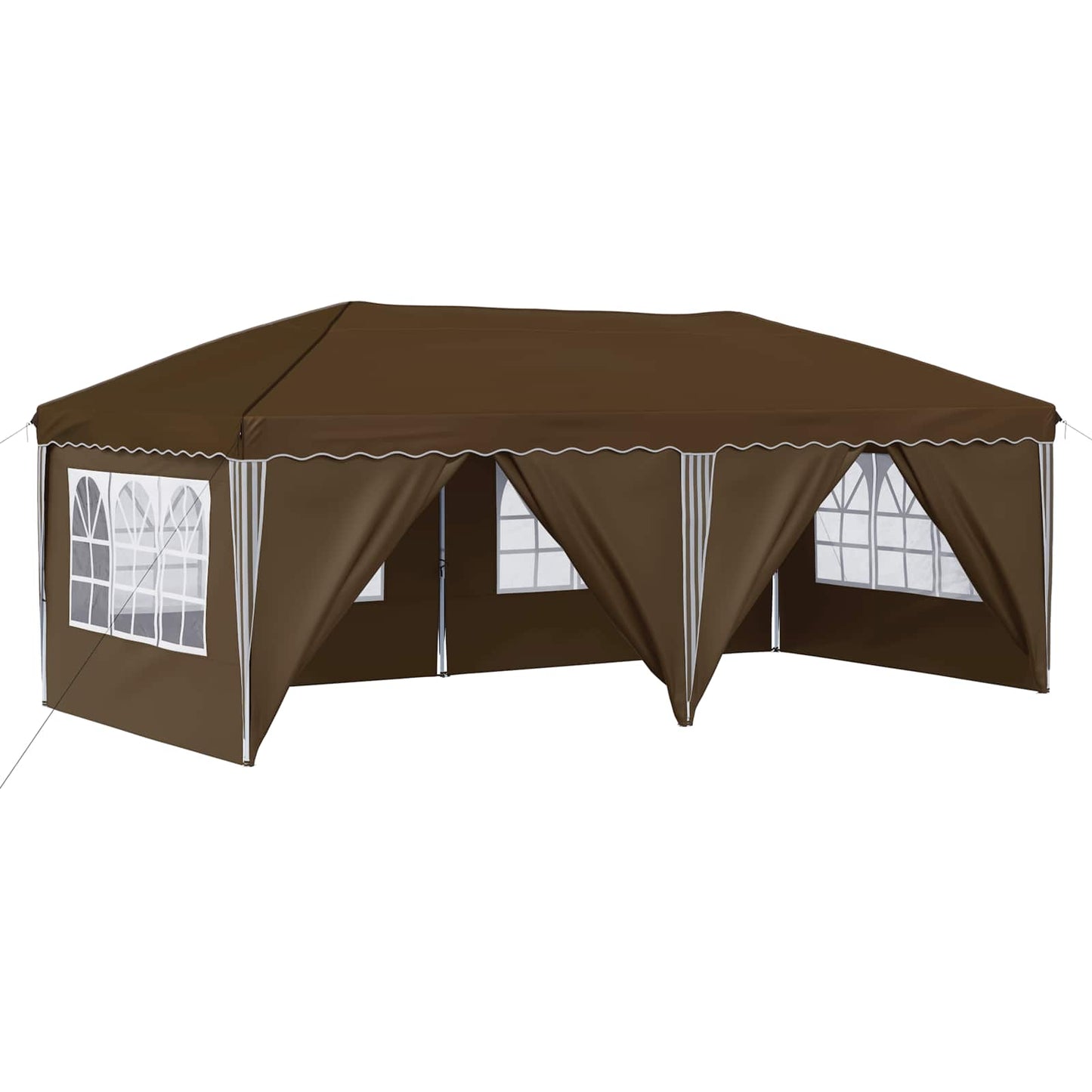 Pop-up Party Tent 575 x 288 x 245 cm Taupe