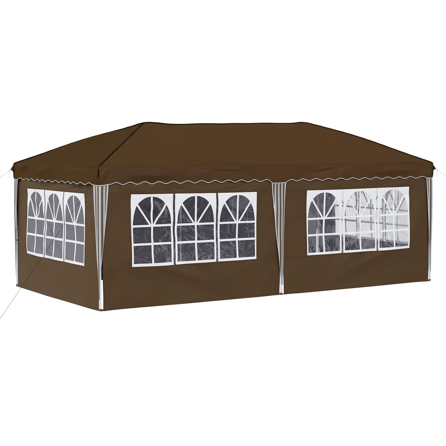 Pop-up Party Tent 575 x 288 x 245 cm Taupe