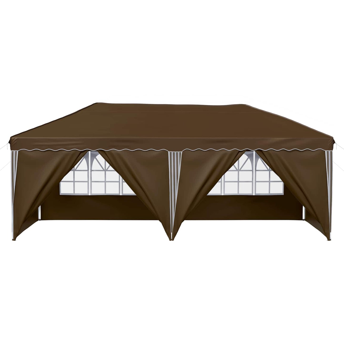 Pop-up Party Tent 575 x 288 x 245 cm Taupe