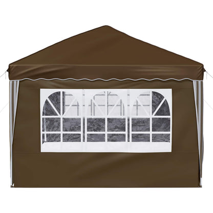 Pop-up Party Tent 575 x 288 x 245 cm Taupe