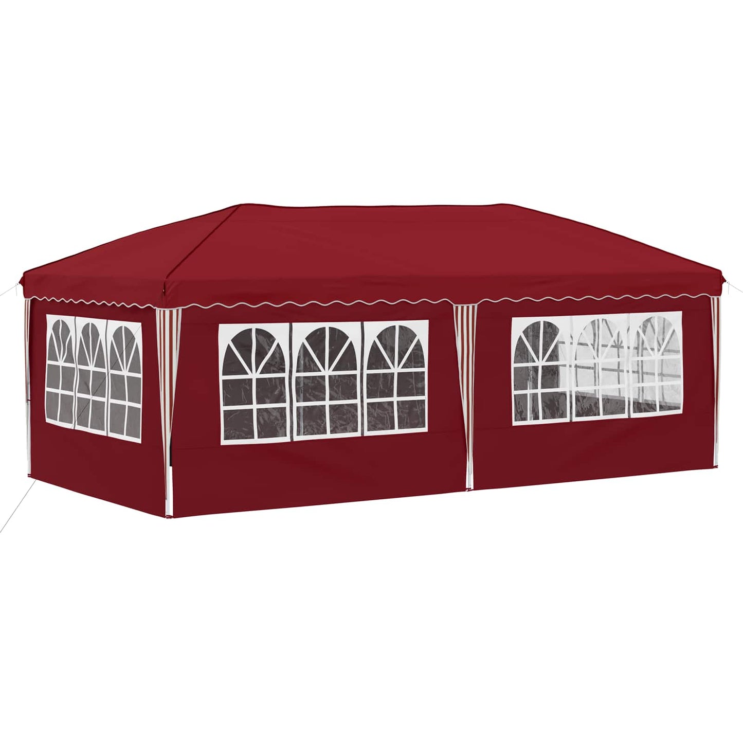 Pop-up Party Tent 575 x 288 x 245 cm Burgundy