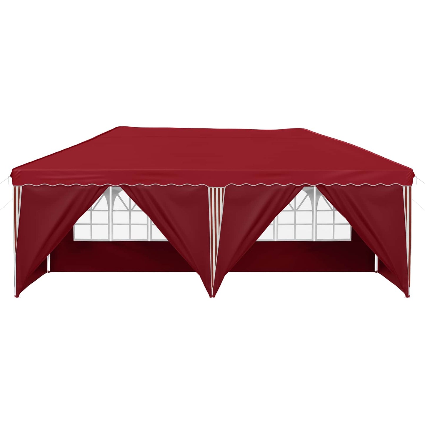 Pop-up Party Tent 575 x 288 x 245 cm Burgundy