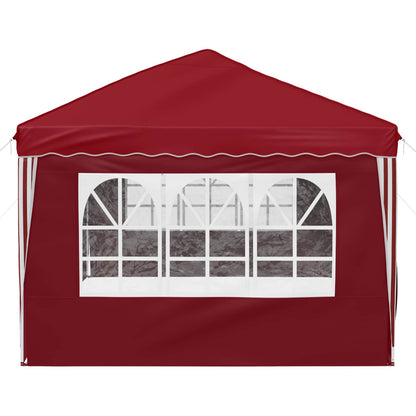 Pop-up Party Tent 575 x 288 x 245 cm Burgundy