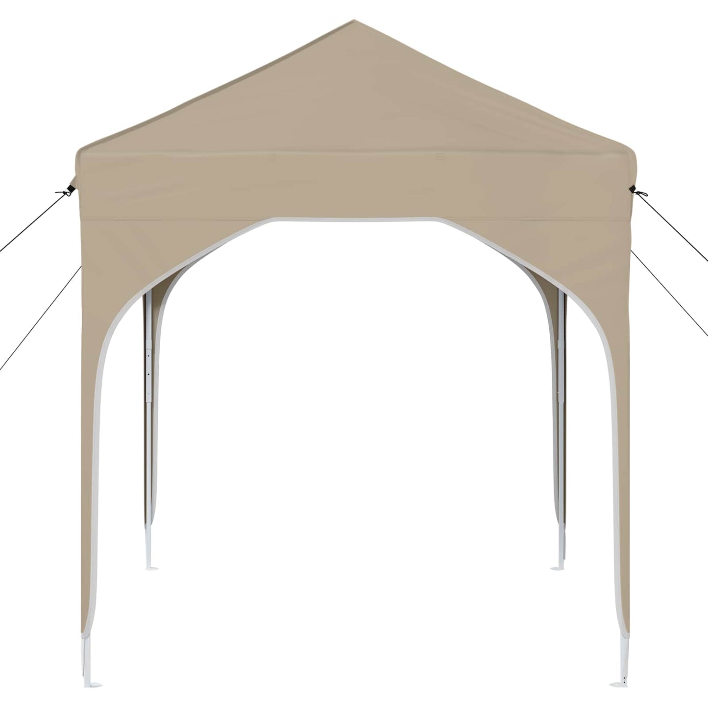 Pop-up Party Tent 194 x 194 x 245 cm Cream
