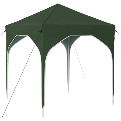 Pop-up Party Tent 194 x 194 x 245 cm Green