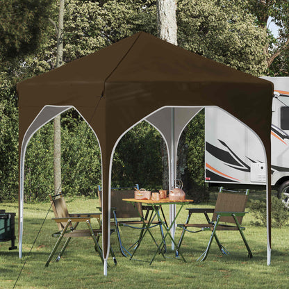 Pop-up Party Tent 194 x 194 x 245 cm Taupe