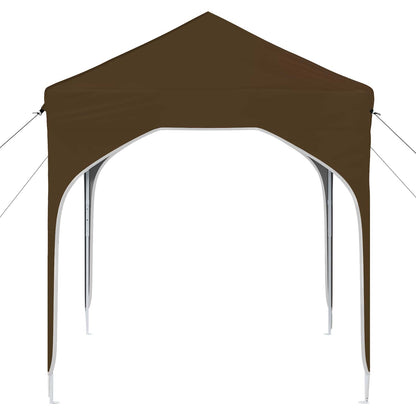 Pop-up Party Tent 194 x 194 x 245 cm Taupe