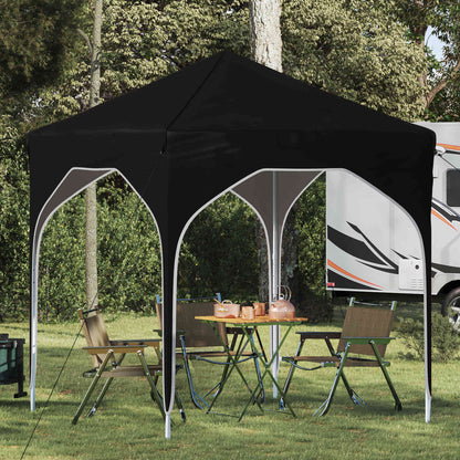 Pop-up Party Tent 194 x 194 x 245 cm Black