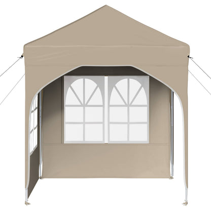 Pop-up Party Tent 192 x 192 x 245 cm Cream