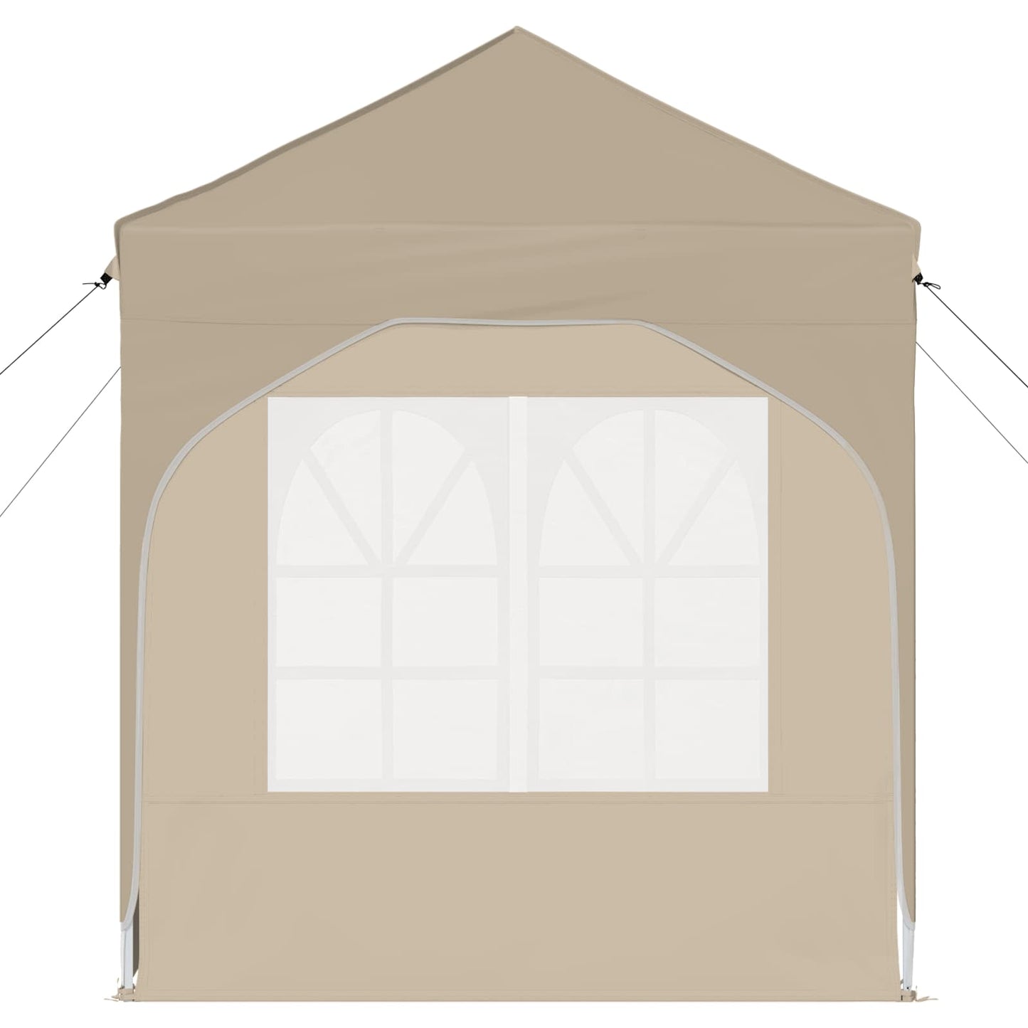 Pop-up Party Tent 192 x 192 x 245 cm Cream