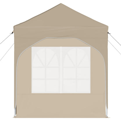 Pop-up Party Tent 192 x 192 x 245 cm Cream