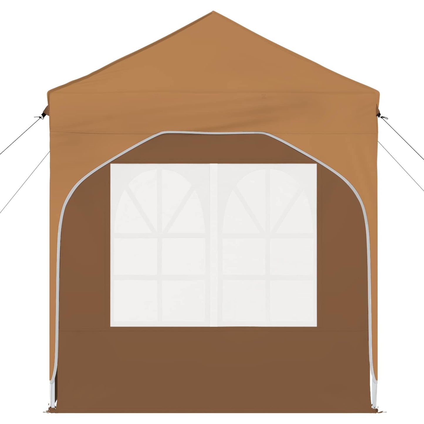 Pop-up Party Tent 192 x 192 x 245 cm Beige